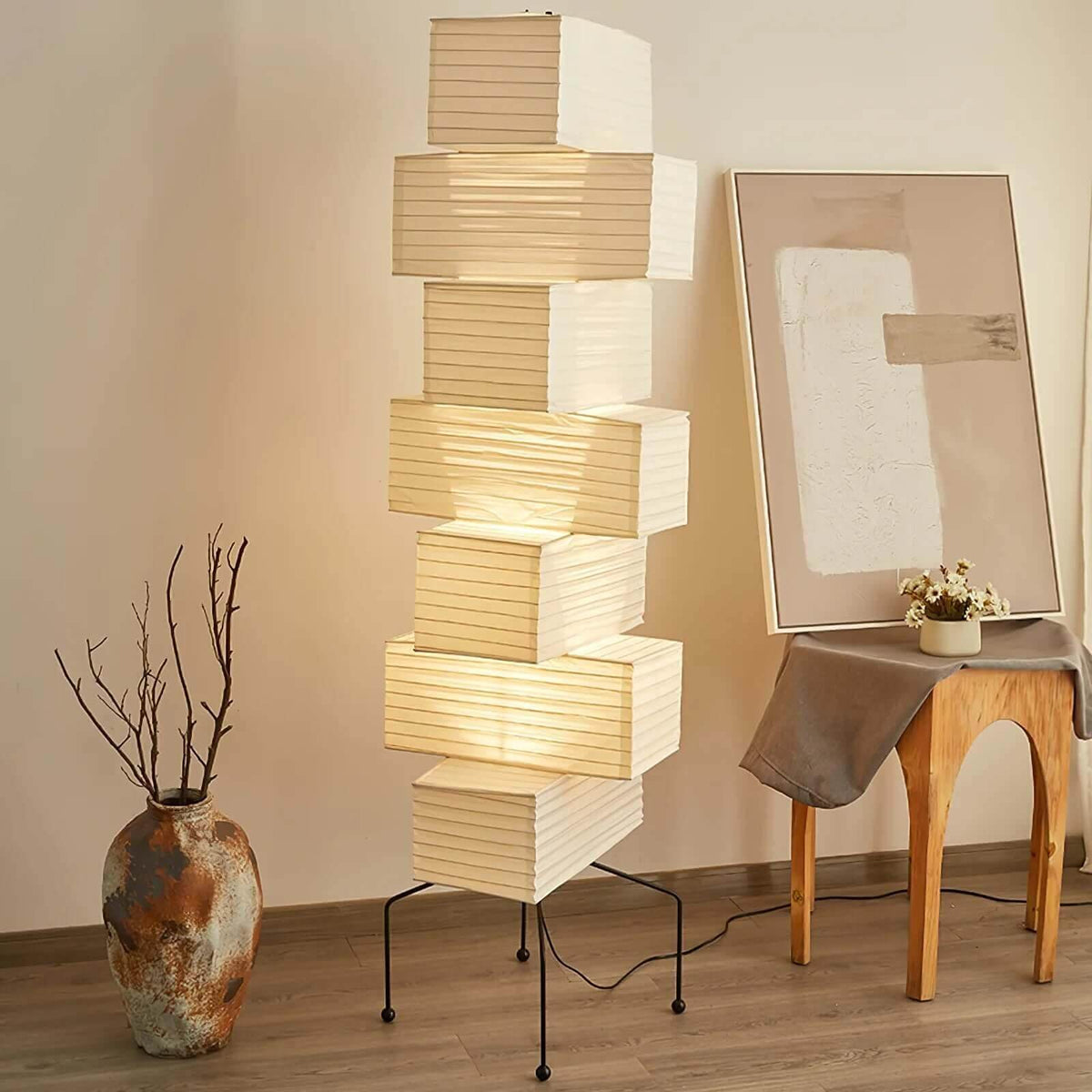 Akari UF4-L10 Floor Lamp for Living Room by AUVIELIGHT