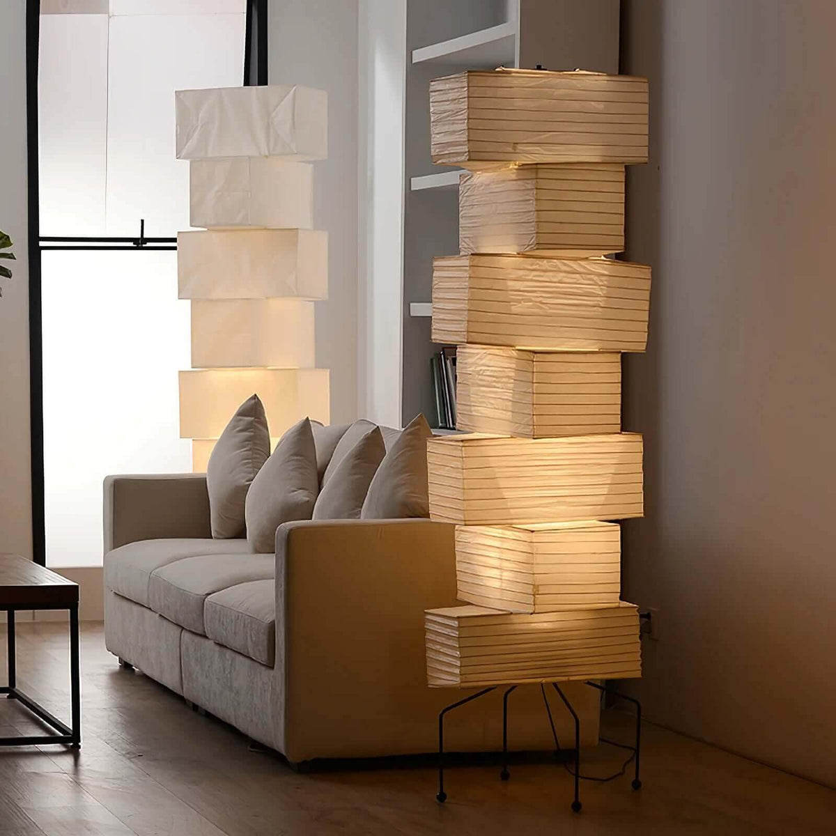 Akari UF4-L10 Floor Lamp for Living Room by AUVIELIGHT