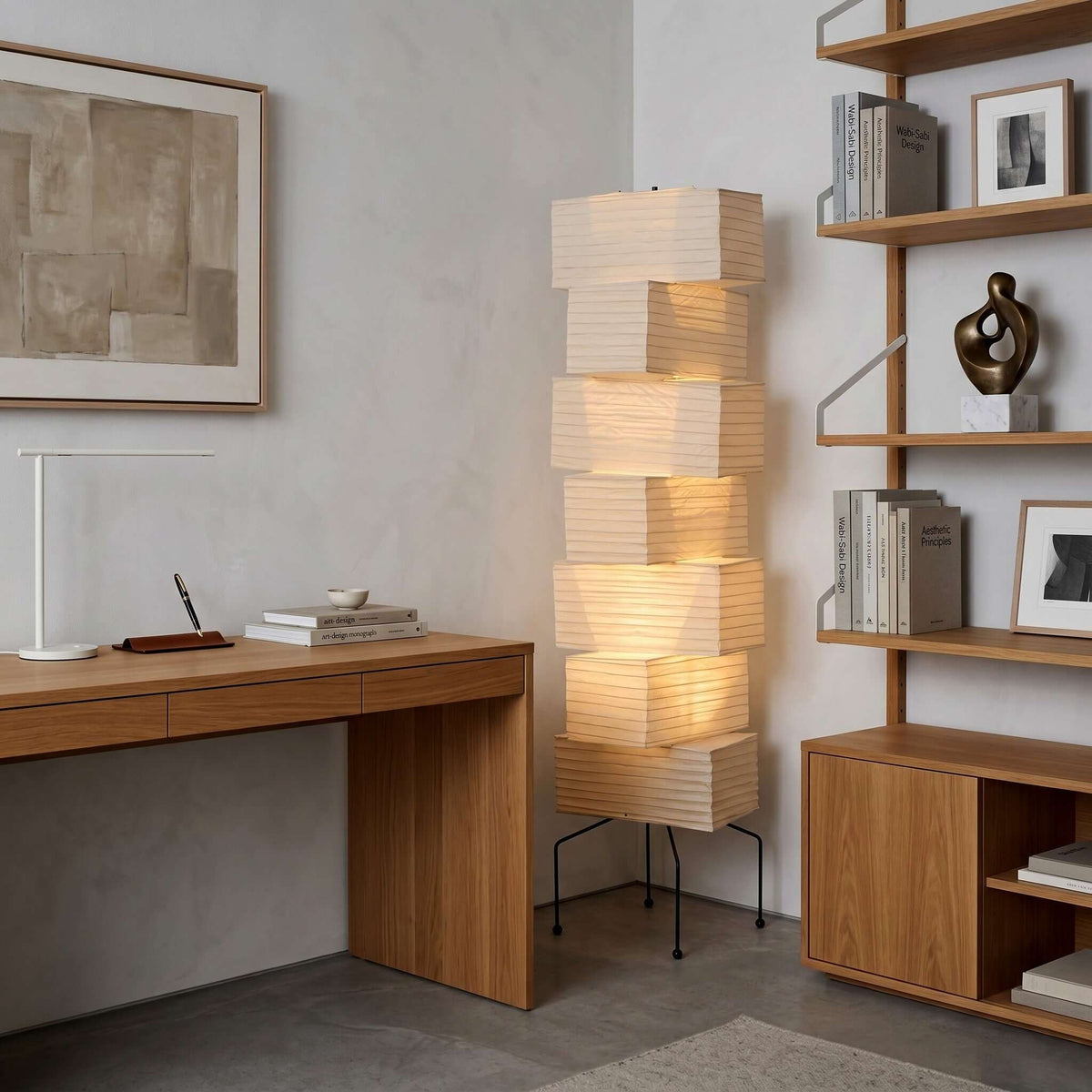 Akari UF4-L10 Floor Lamp for Living Room by AUVIELIGHT