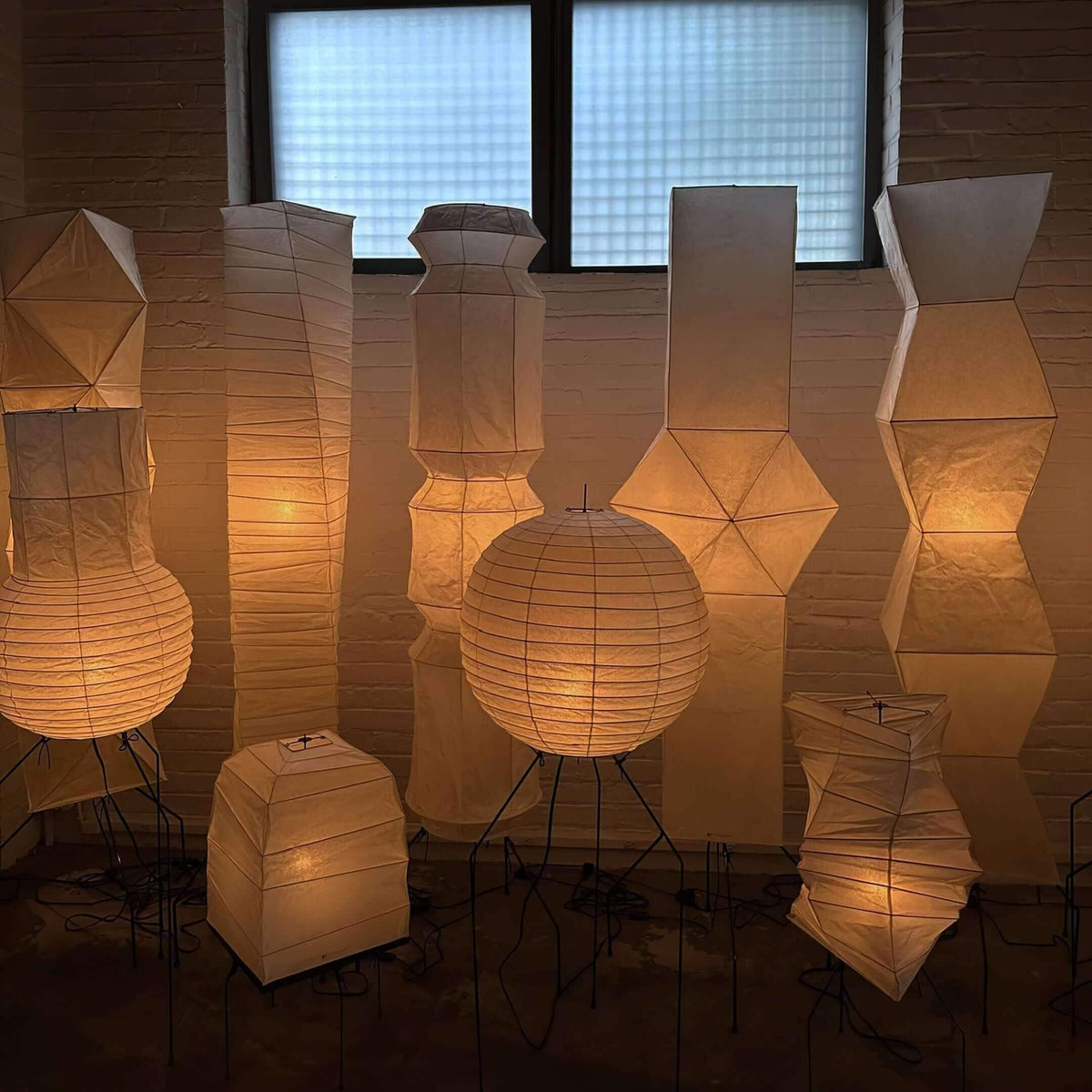 Akari UF4-L6 Floor Lamp for Living Room by AUVIELIGHT