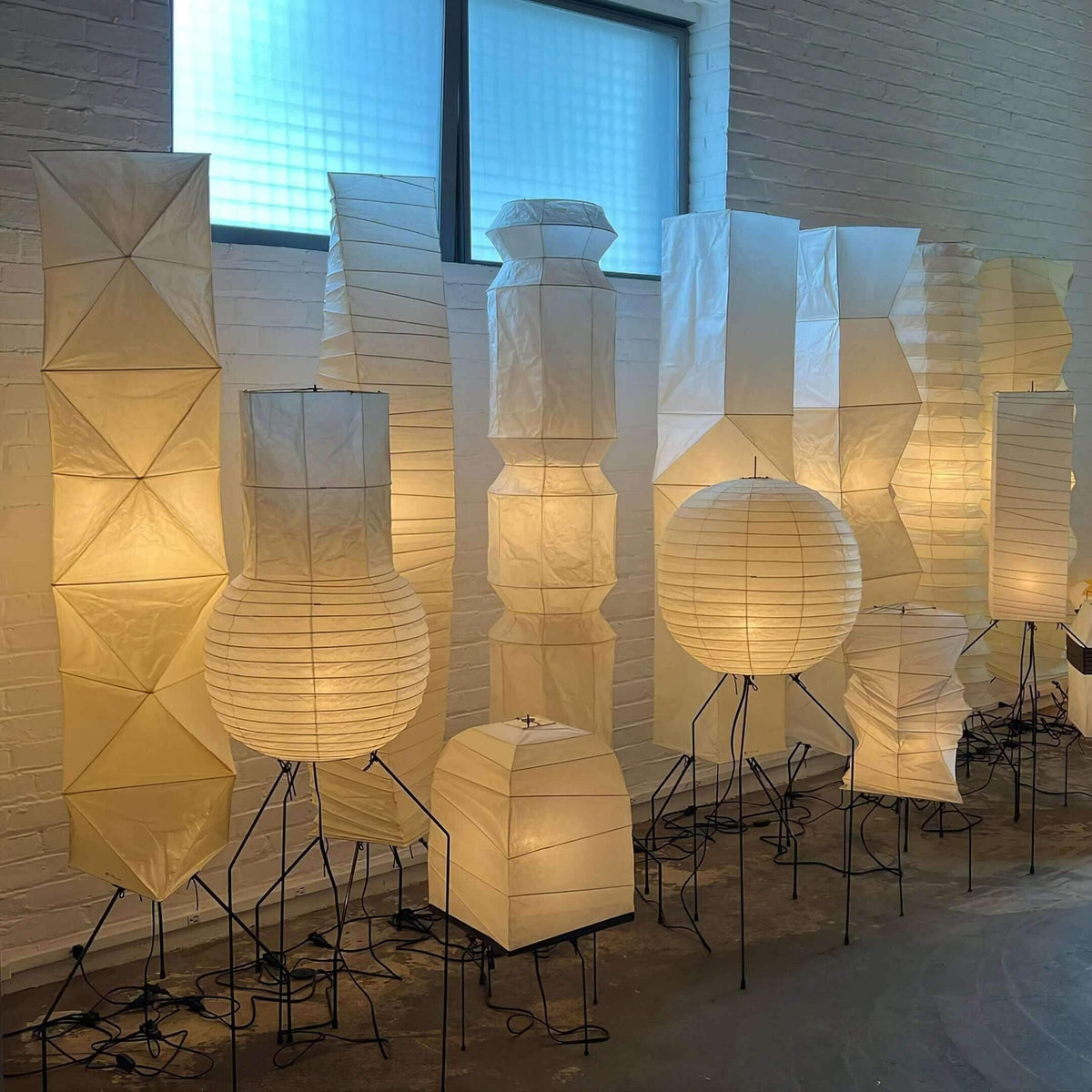 Akari UF4-L6 Floor Lamp for Living Room by AUVIELIGHT