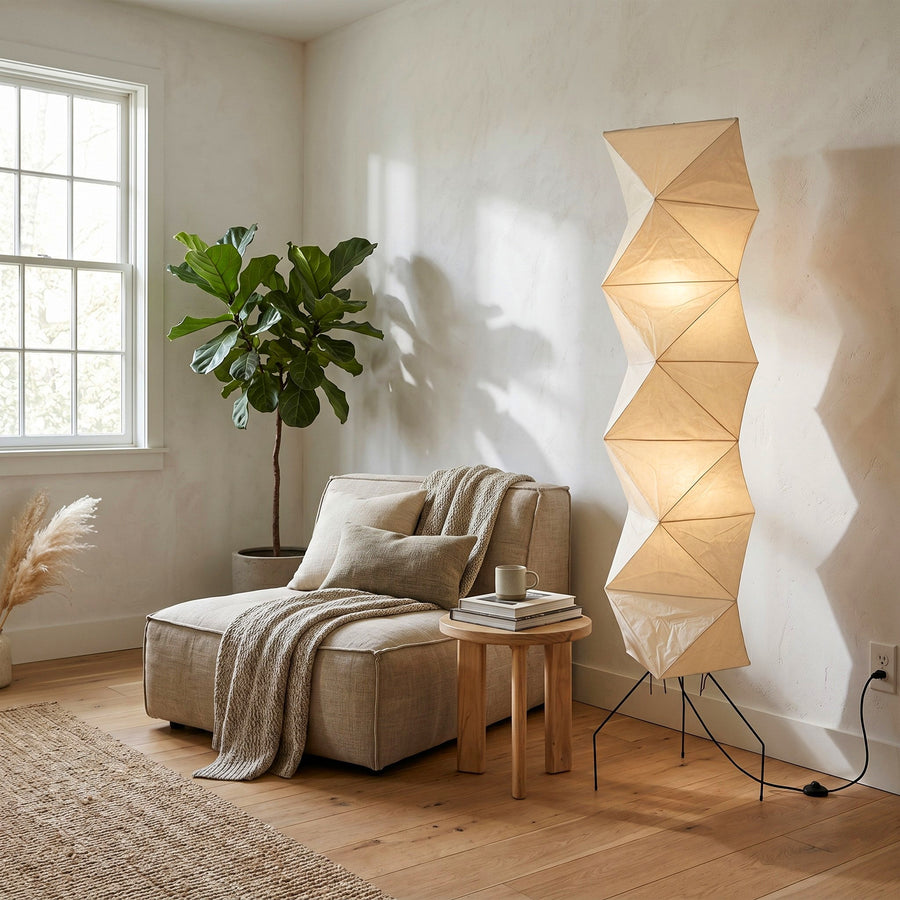 Akari UF4-L8 Floor Lamp for Living Room by AUVIELIGHT