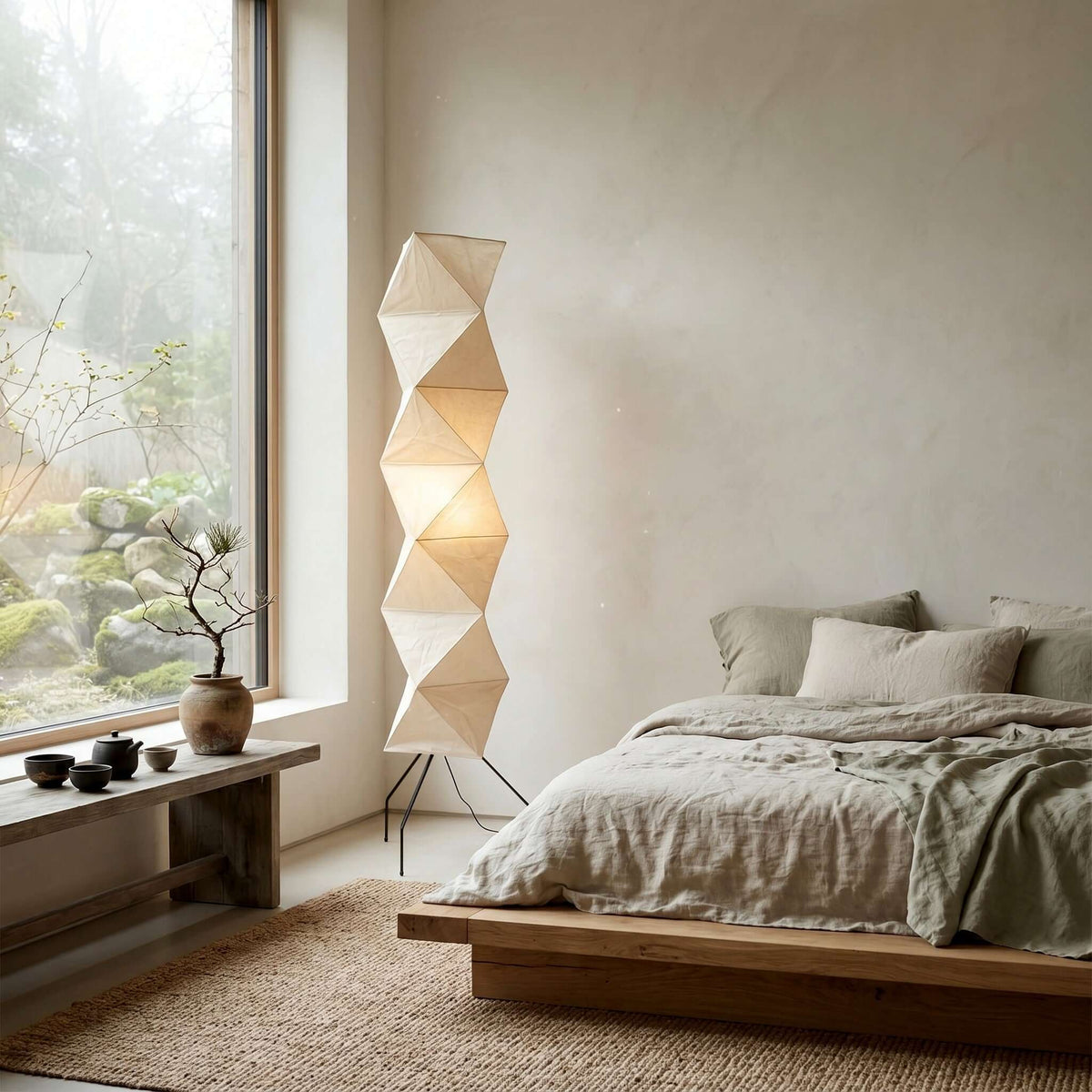 Akari UF4-L8 Floor Lamp for Living Room by AUVIELIGHT