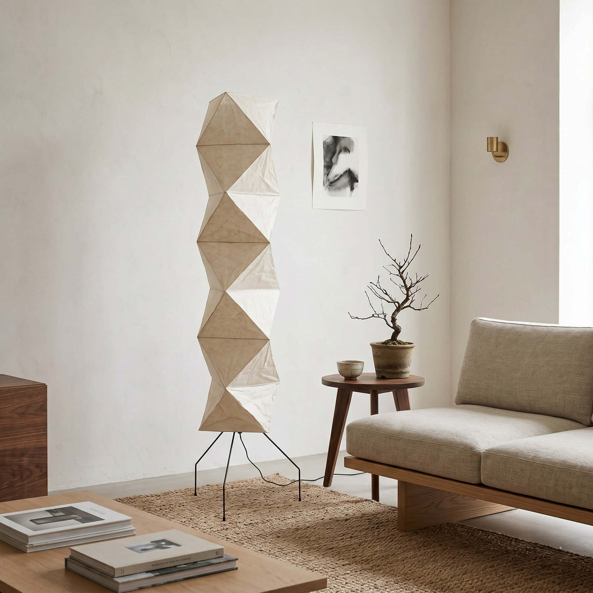 Akari UF4-L8 Floor Lamp for Living Room by AUVIELIGHT