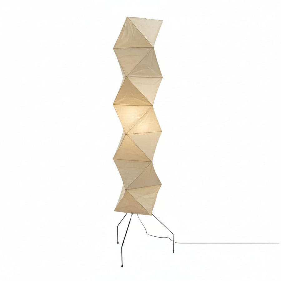 Akari UF4-L8 Floor Lamp for Living Room by AUVIELIGHT, Dia 41cm x H 188cm / Dia 16.1" x H 74" / White / AU plug and 3 other sizes
