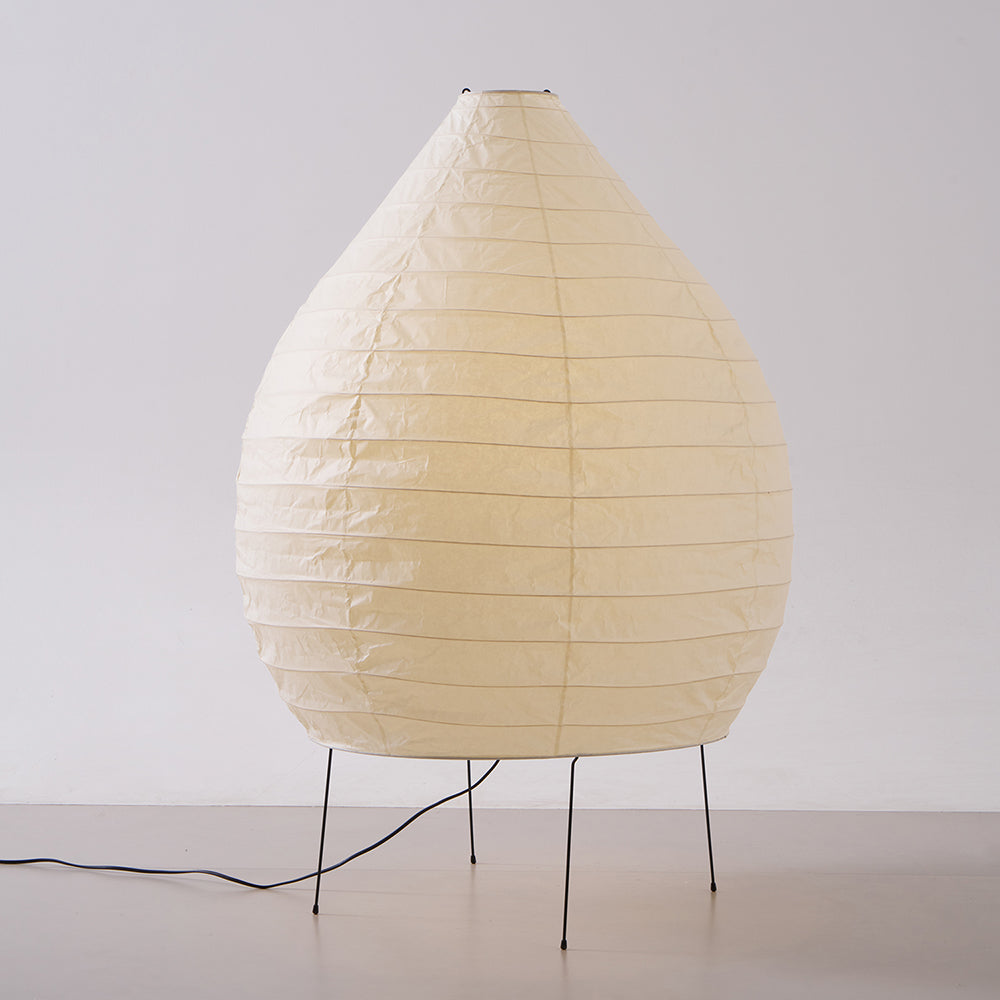 Akari 23N Floor Lamp for Living Room by AUVIELIGHT, Dia 75cm x H 110cm / Dia 29.5" x H 43.3" / White / AU plug and 3 other sizes