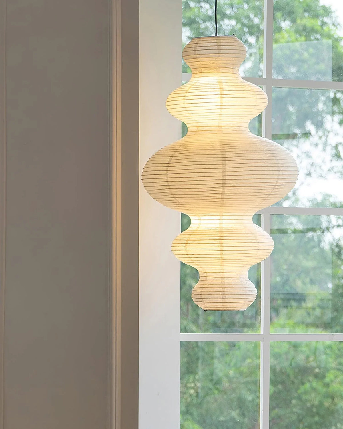 Akari Juni Pendant Light for Kitchen Island by AUVIELIGHT