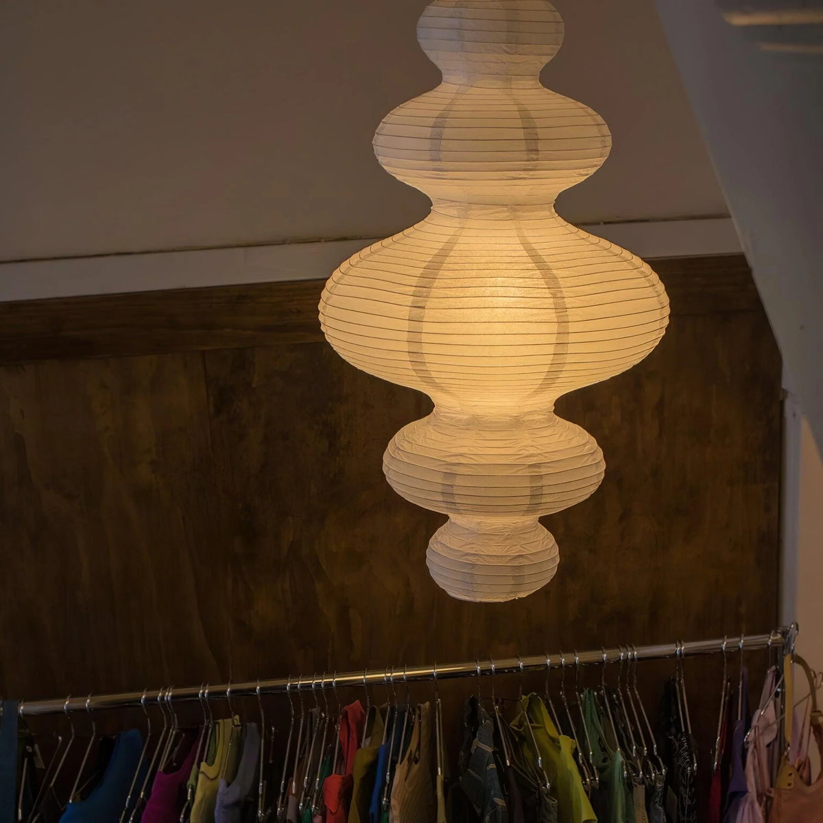 Akari Juni Pendant Light for Kitchen Island by AUVIELIGHT