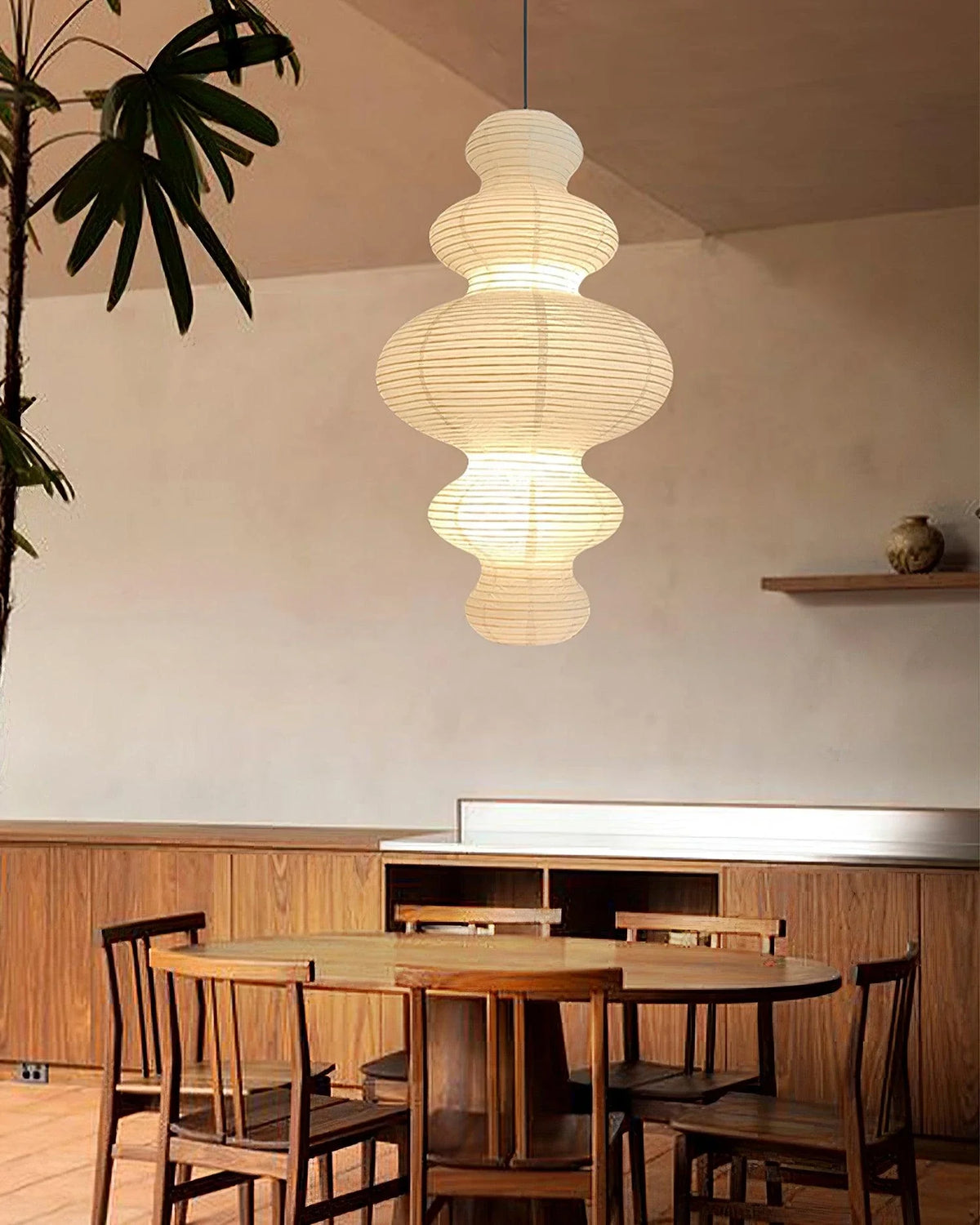 Akari Juni Pendant Light for Kitchen Island by AUVIELIGHT