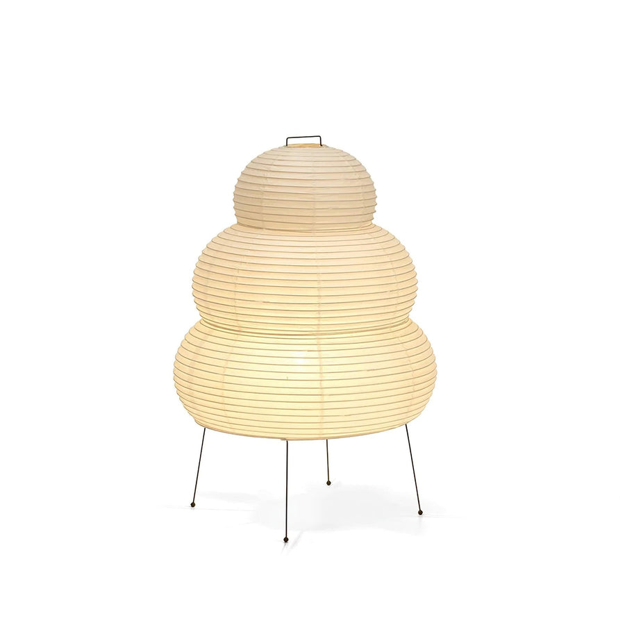 Akari 25N Table Lamp in paper for Living Room by AUVIELIGHT, Akari 25N  ∅ 15.7″ x H 22.8″ / Dia 40cm x H 58cm / White / AU Plug and 3 other sizes