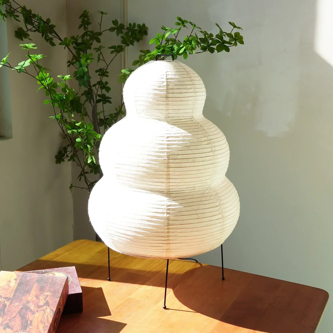 Akari 25N Table Lamp in paper for Living Room by AUVIELIGHT