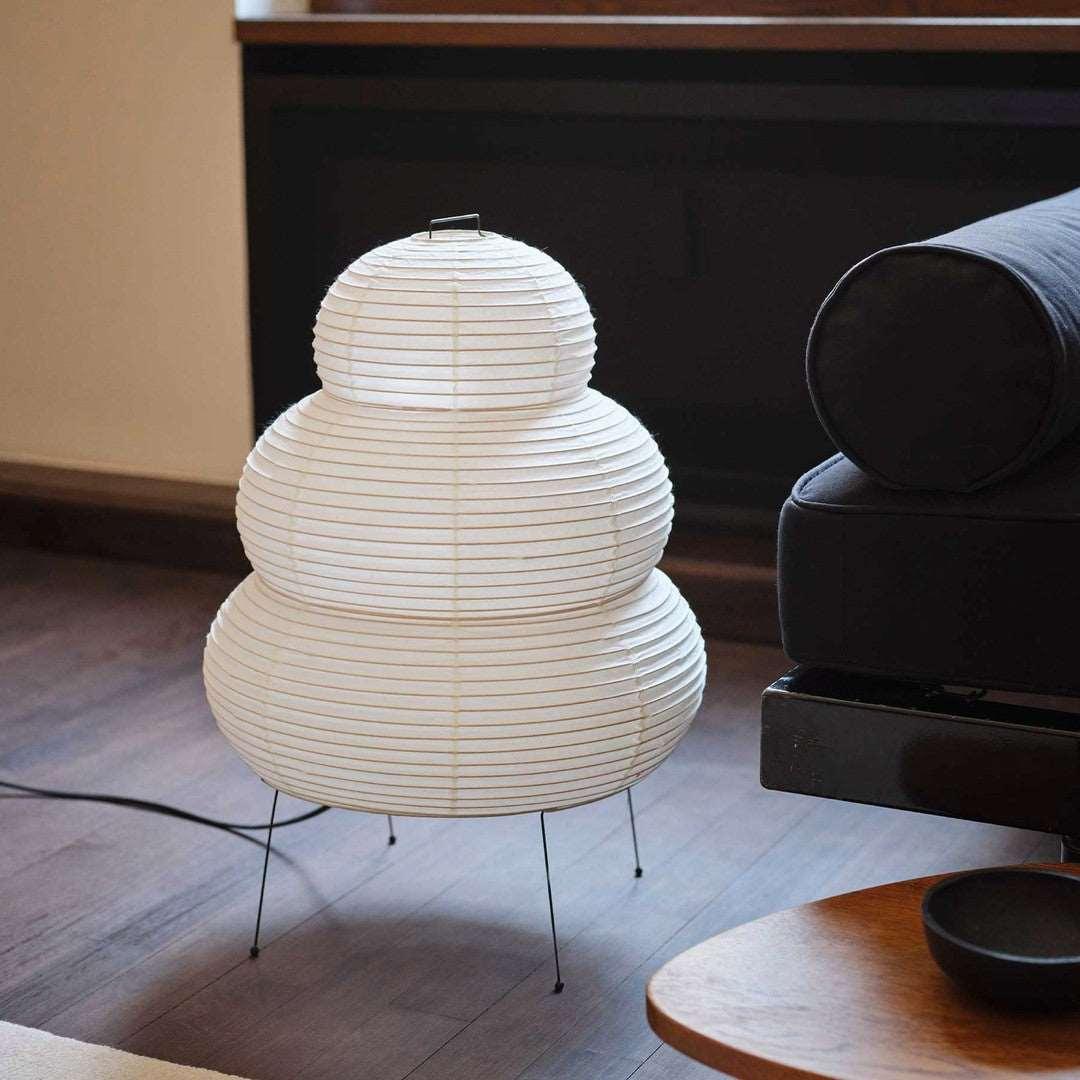 Akari 25N Table Lamp in paper for Living Room by AUVIELIGHT