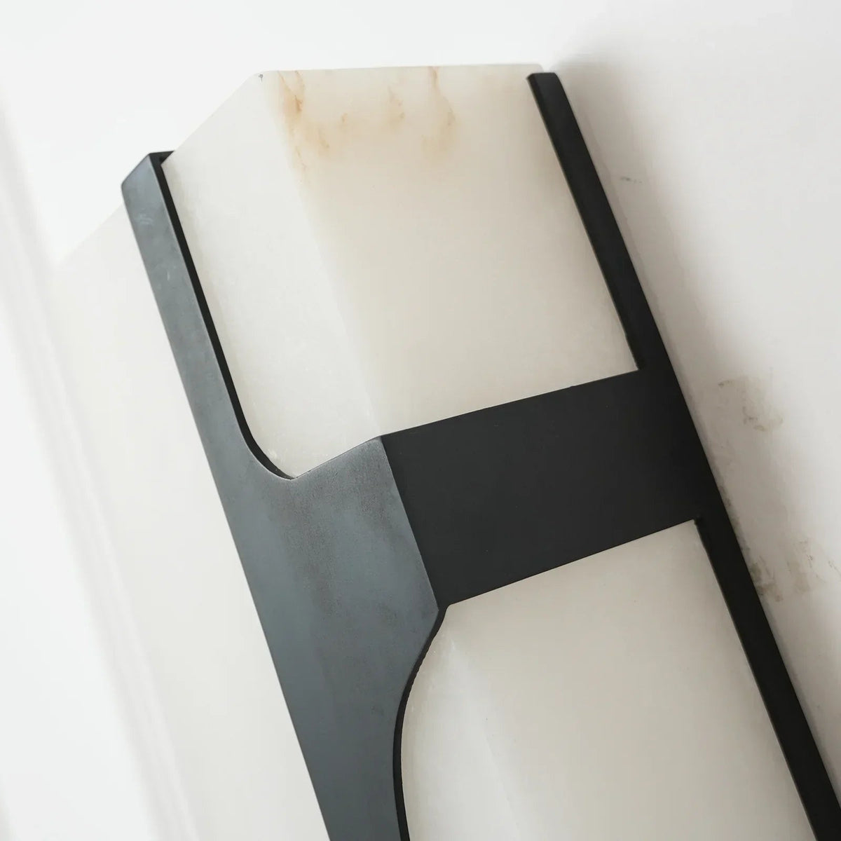 Ariel Wall Light in alabaster for Hallway by AUVIELIGHT