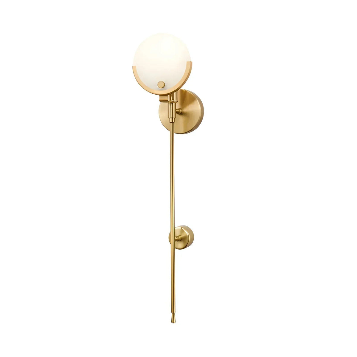 Ava Wall Light in alabaster for Hallway by AUVIELIGHT