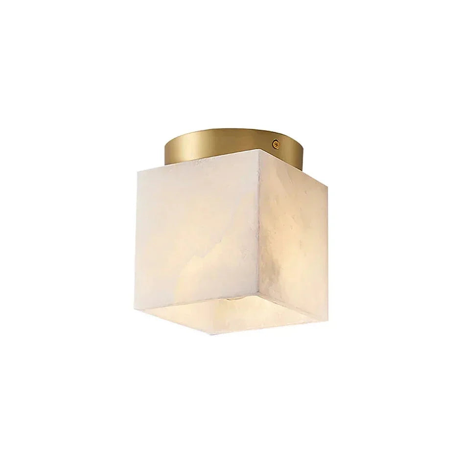 Melange Ceiling Light in alabaster for Living Room by AUVIELIGHT
