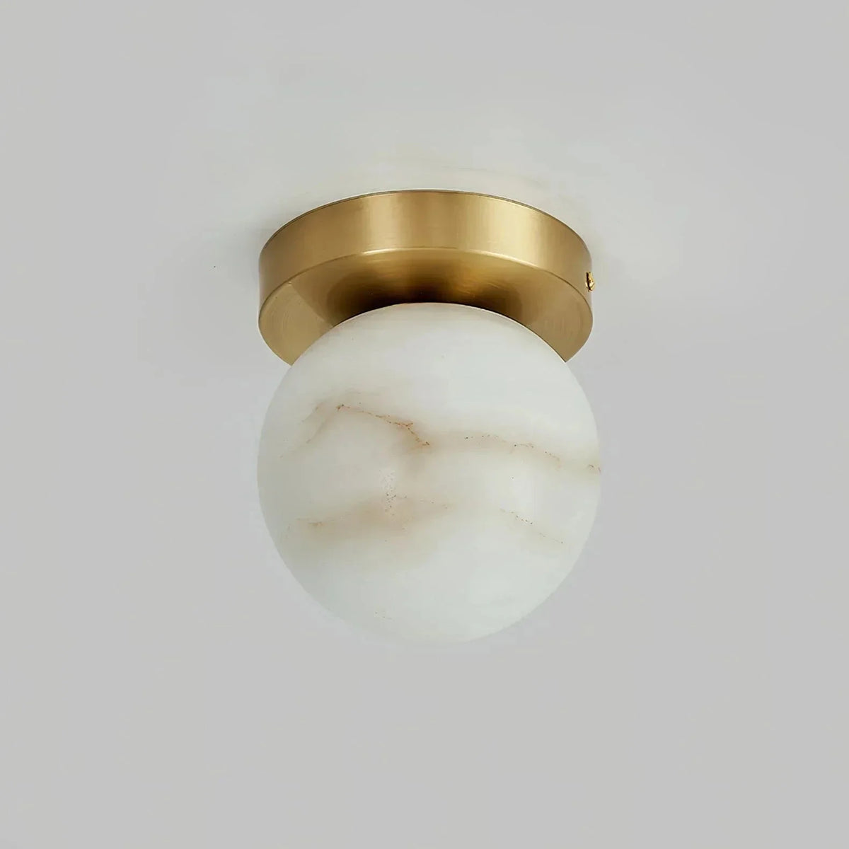 Melange Ceiling Light in alabaster for Living Room by AUVIELIGHT