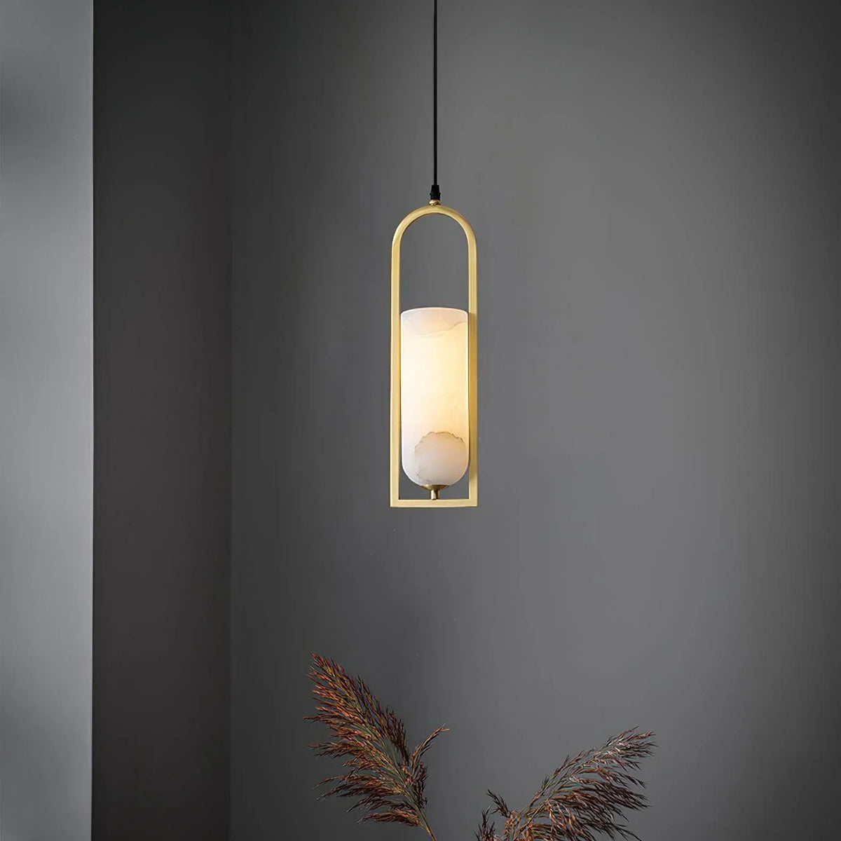 Melange Pendant Light in alabaster for Kitchen Island by AUVIELIGHT