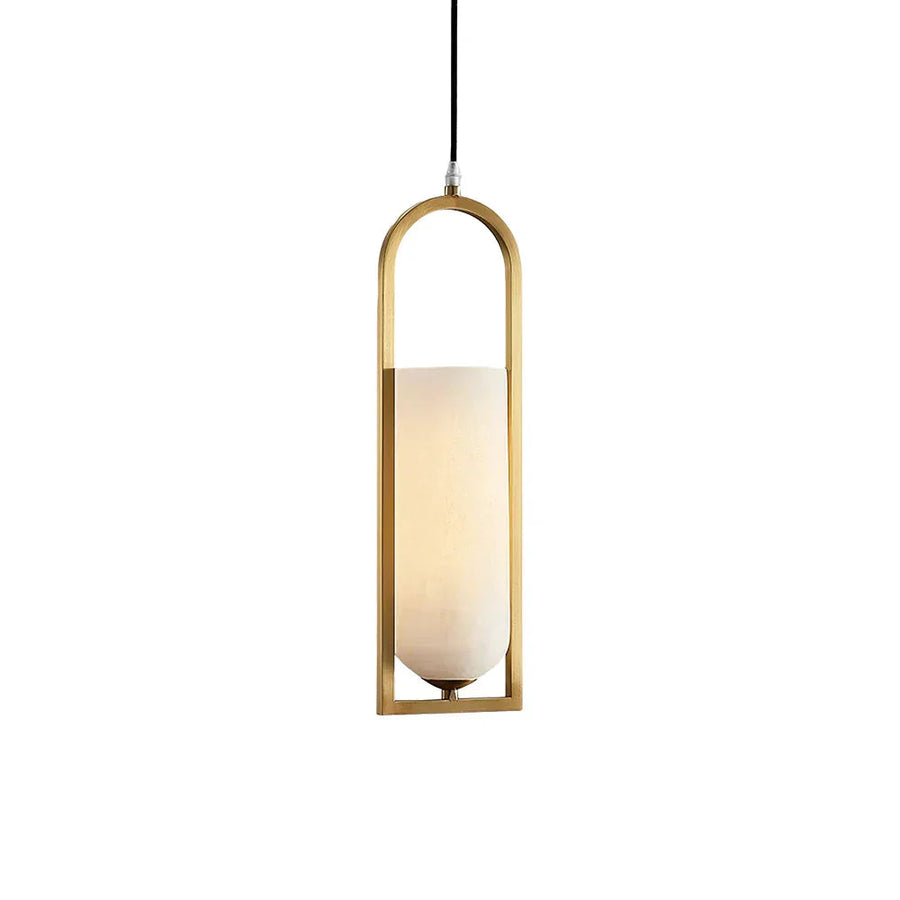 Melange Pendant Light in alabaster for Kitchen Island by AUVIELIGHT