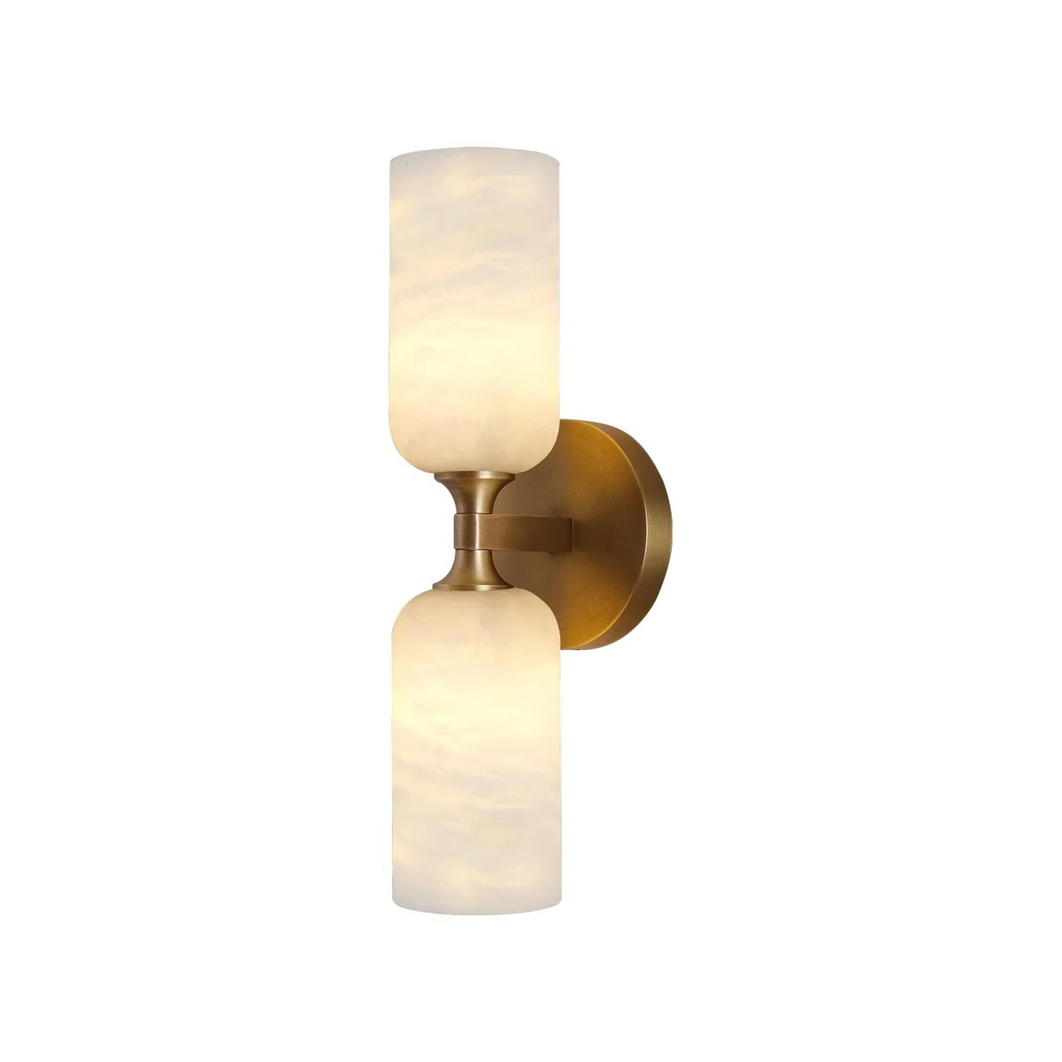 Monty Linear Wall Sconce in alabaster for Hallway by AUVIELIGHT