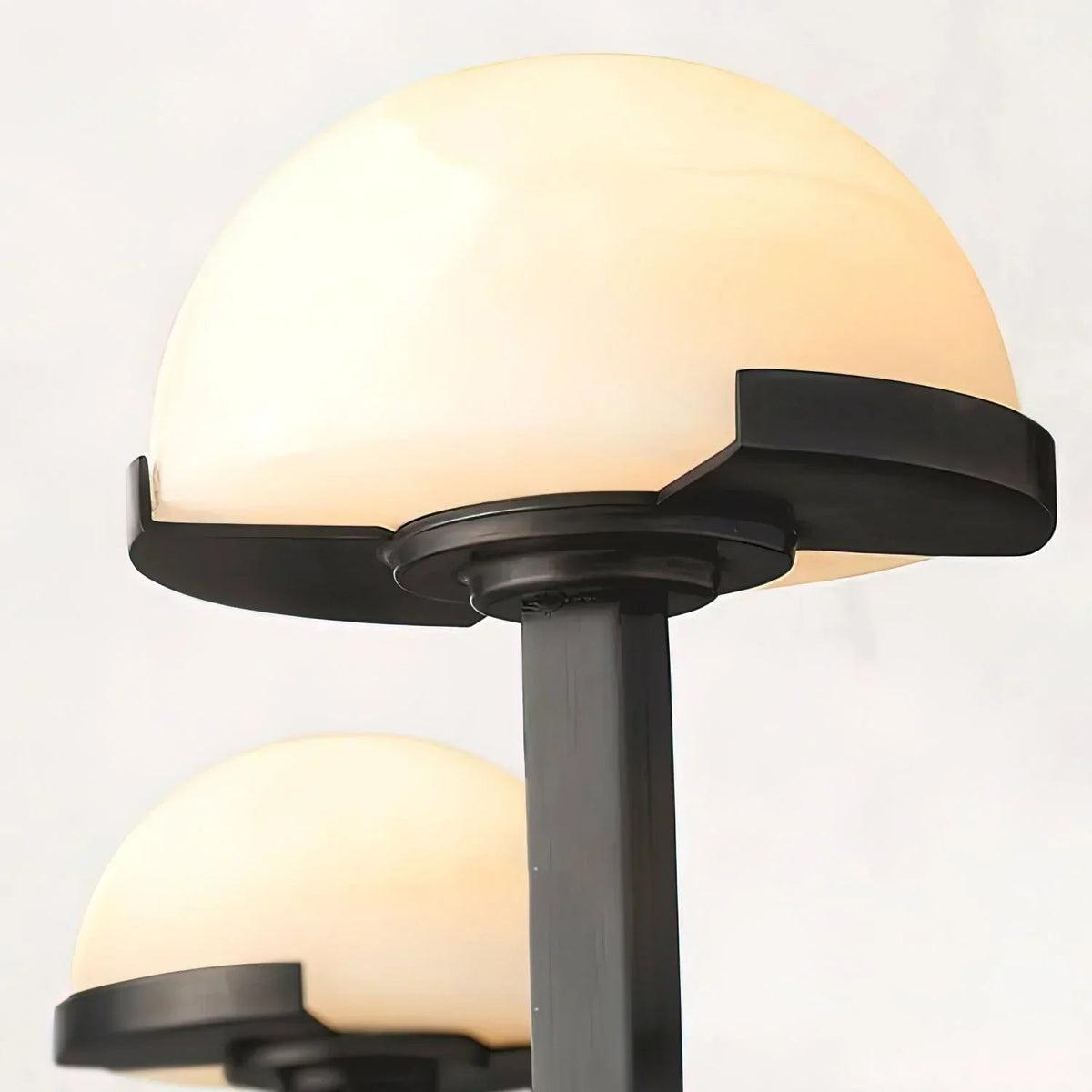 Mushroom Wall Light in alabaster for Hallway by AUVIELIGHT