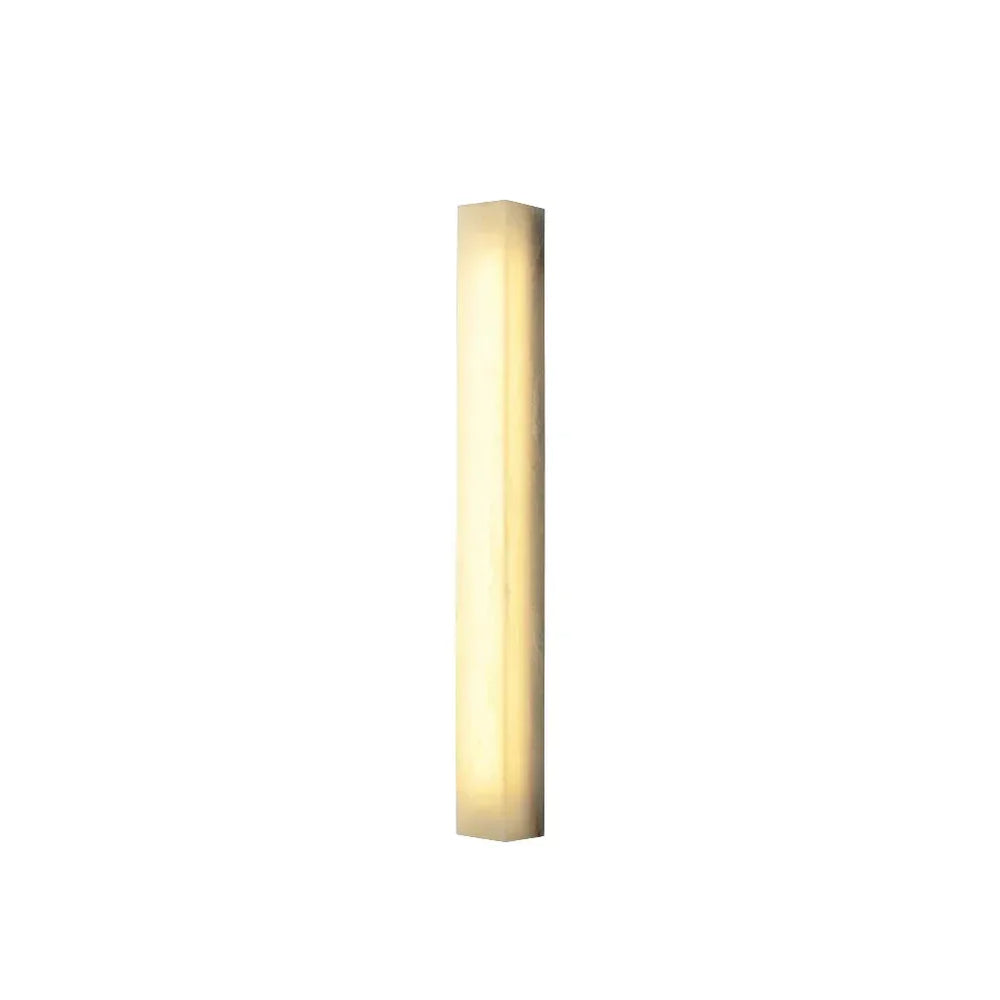 Rectangle Wall Sconce in alabaster for Hallway by AUVIELIGHT