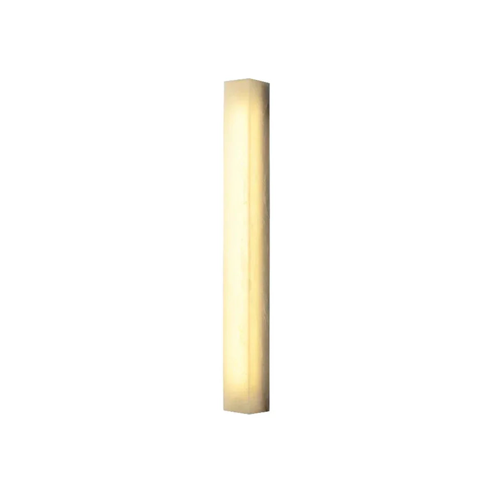 Rectangle Wall Sconce in alabaster for Hallway by AUVIELIGHT