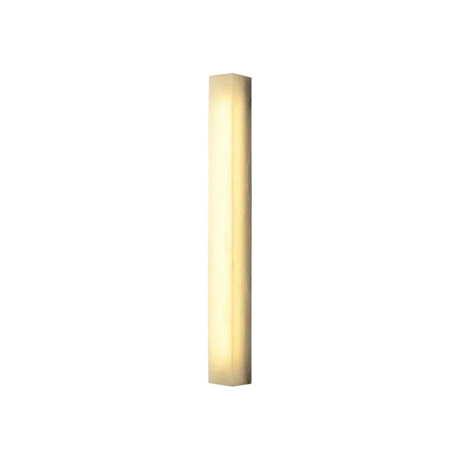 Rectangle Wall Sconce in alabaster for Hallway by AUVIELIGHT