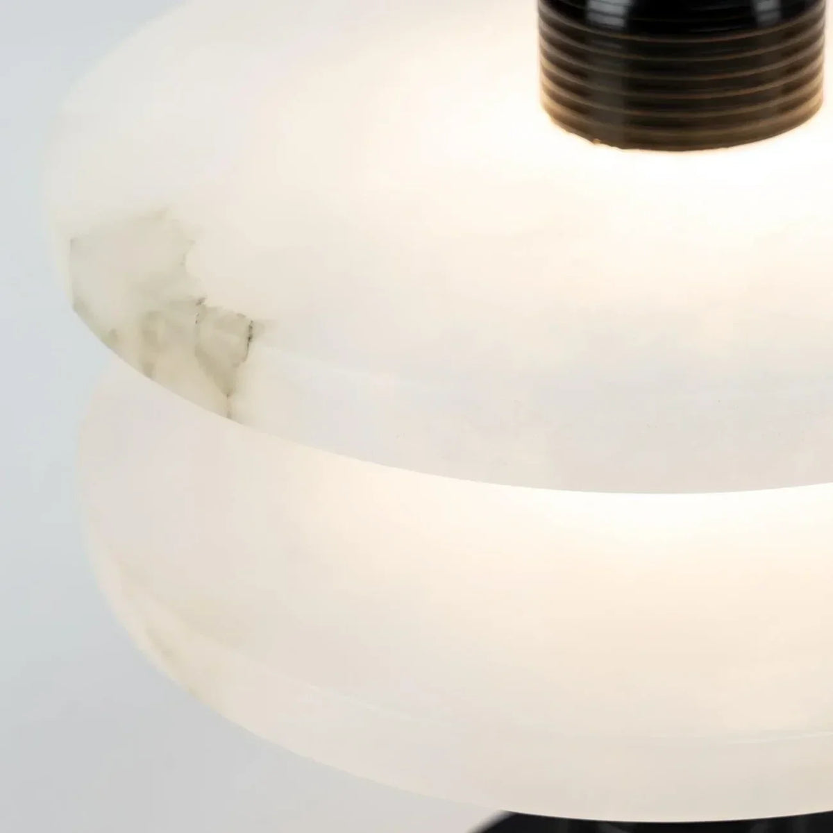 Column Lamp in alabaster for Living Room by AUVIELIGHT