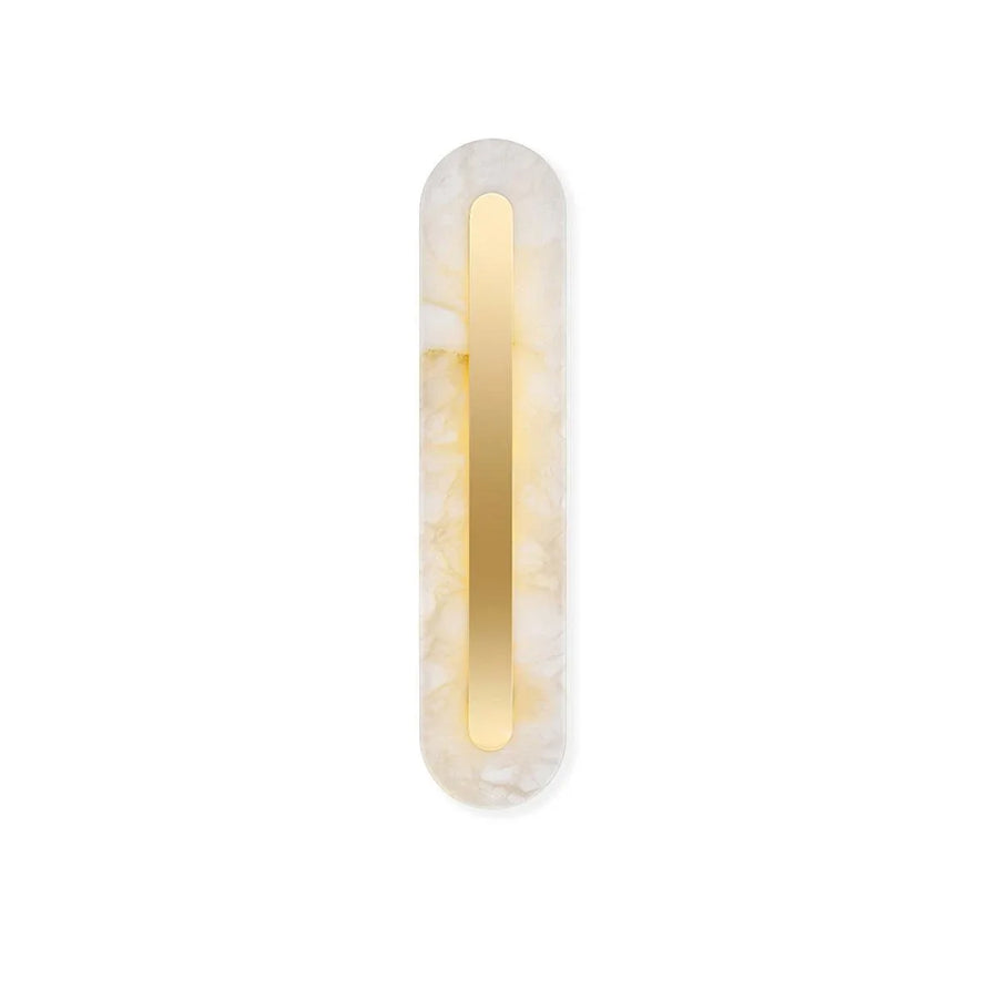 Linear Wall Sconce in alabaster for Hallway by AUVIELIGHT