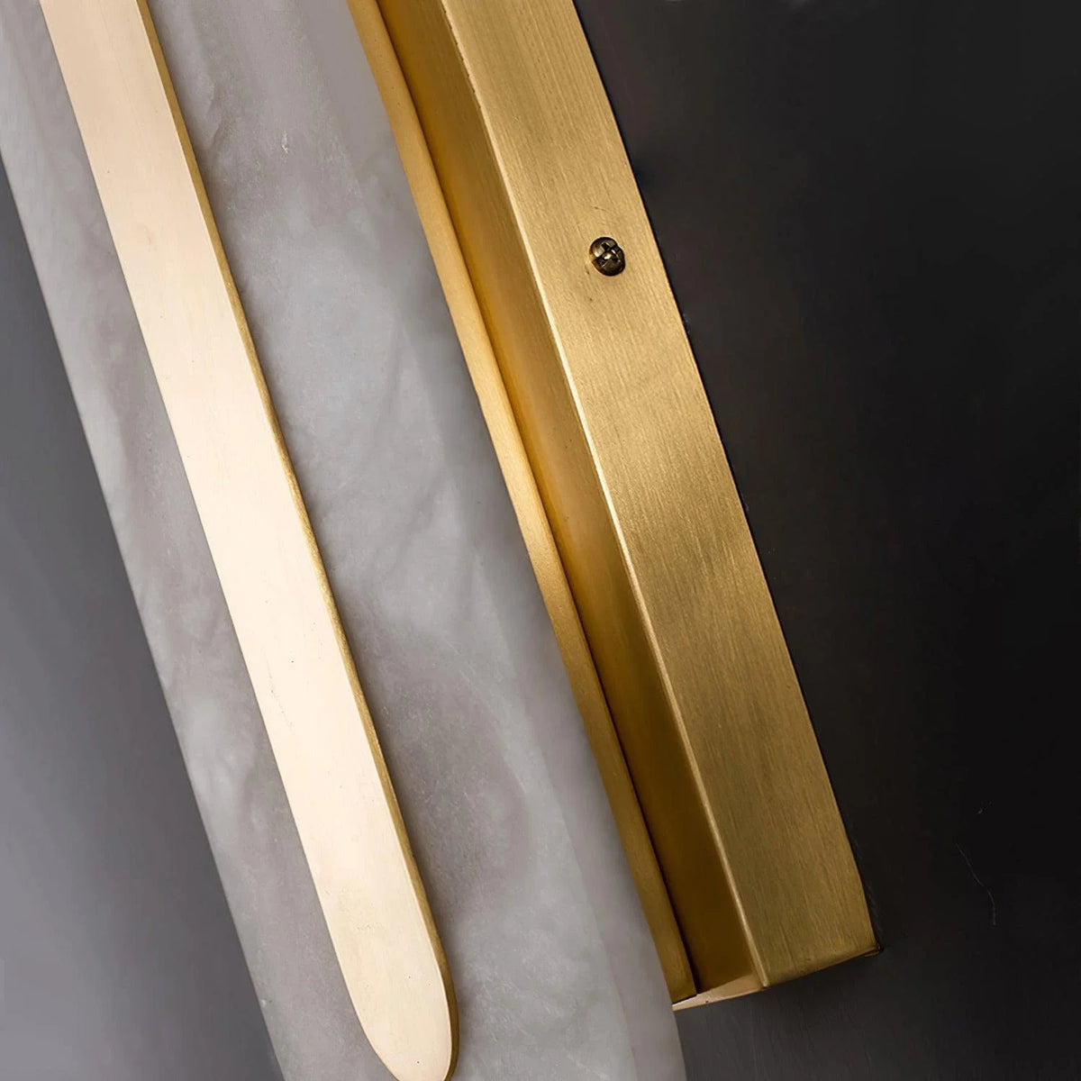 Linear Wall Sconce in alabaster for Hallway by AUVIELIGHT
