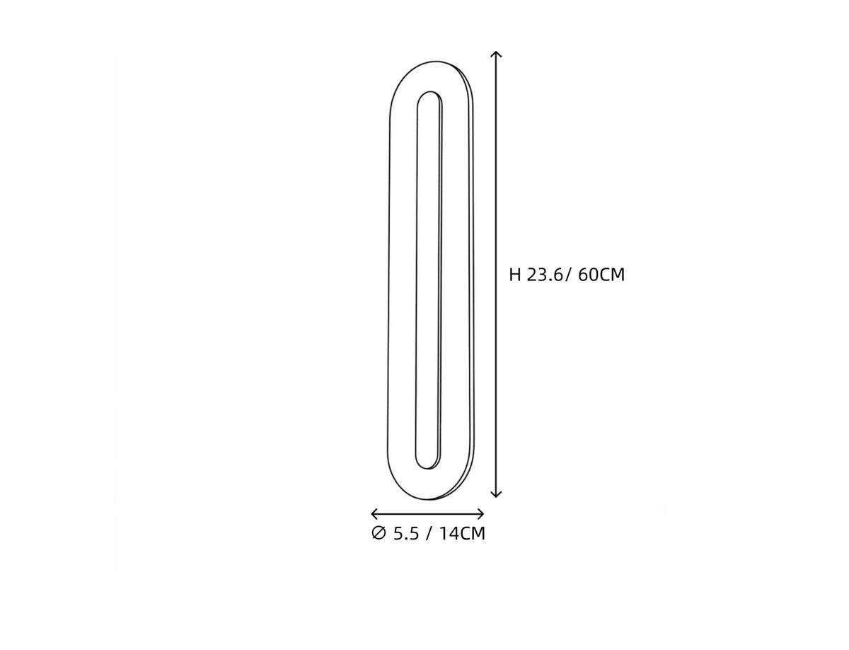 Linear Wall Sconce in alabaster for Hallway by AUVIELIGHT
