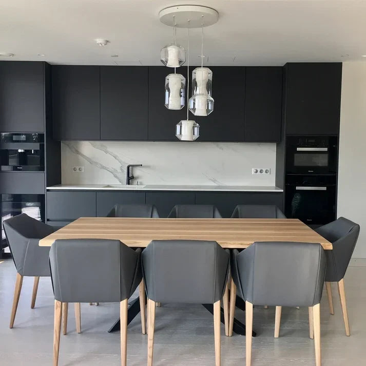 Inner Core Pendant Light in alabaster for Kitchen Island by AUVIELIGHT