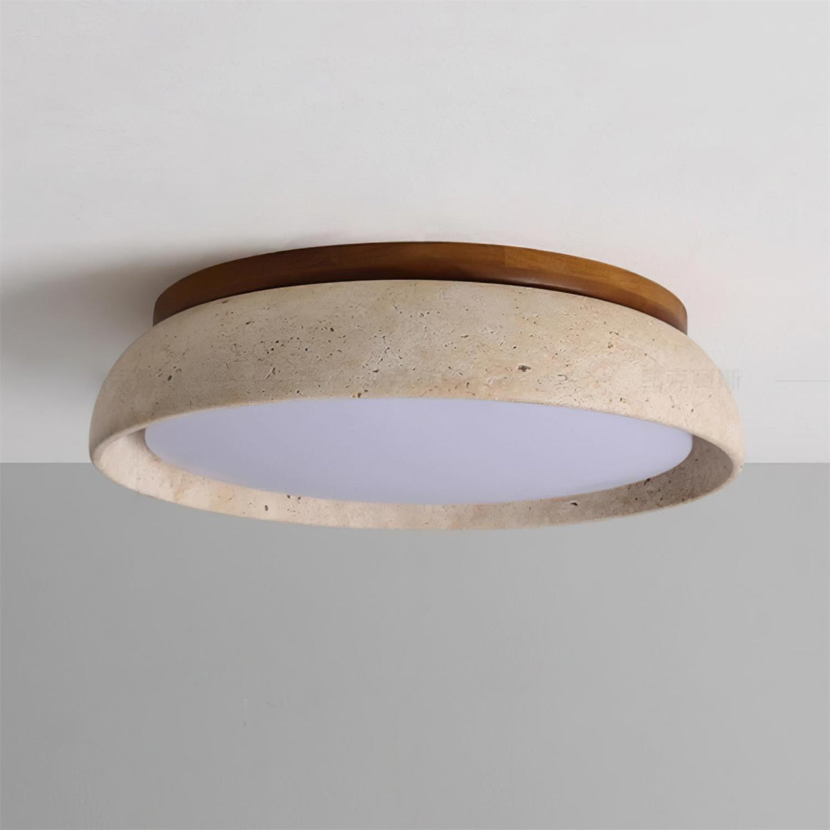 Alora Ceiling Light in travertine for Living Room by AUVIELIGHT
