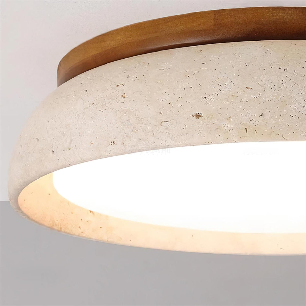 Alora Ceiling Light in travertine for Living Room by AUVIELIGHT