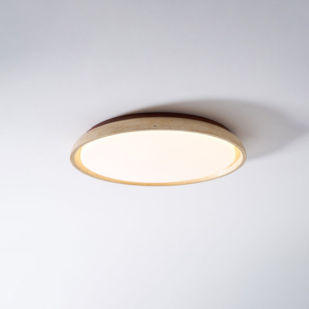 Alora Ceiling Light in travertine for Living Room by AUVIELIGHT