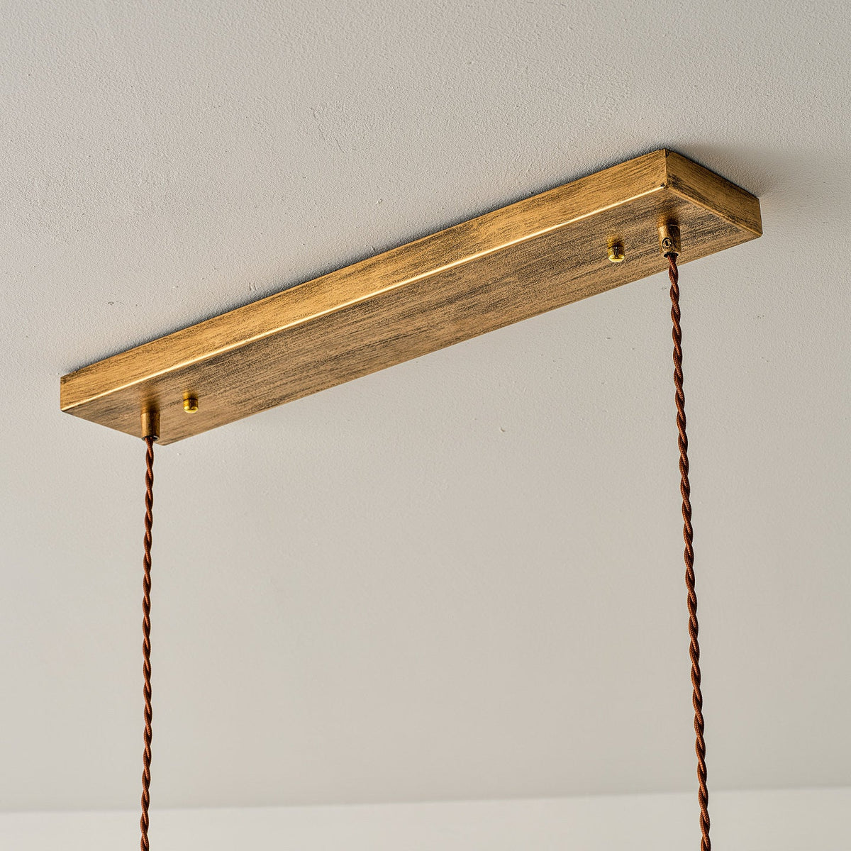 Althea Dual Pendant Light in linen for Kitchen Island by AUVIELIGHT