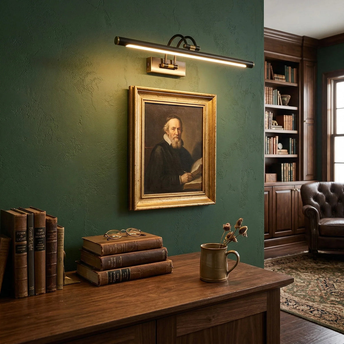 Alton Wall Light in brass for Hallway by AUVIELIGHT