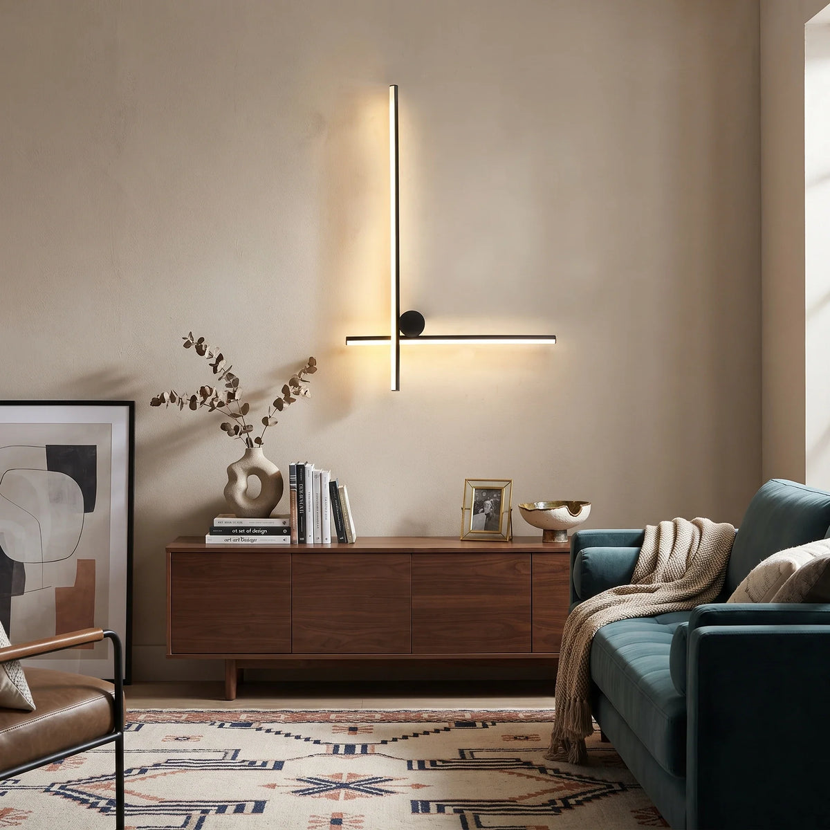 Aluminum Silicone Linear Wall Sconce for Hallway by AUVIELIGHT