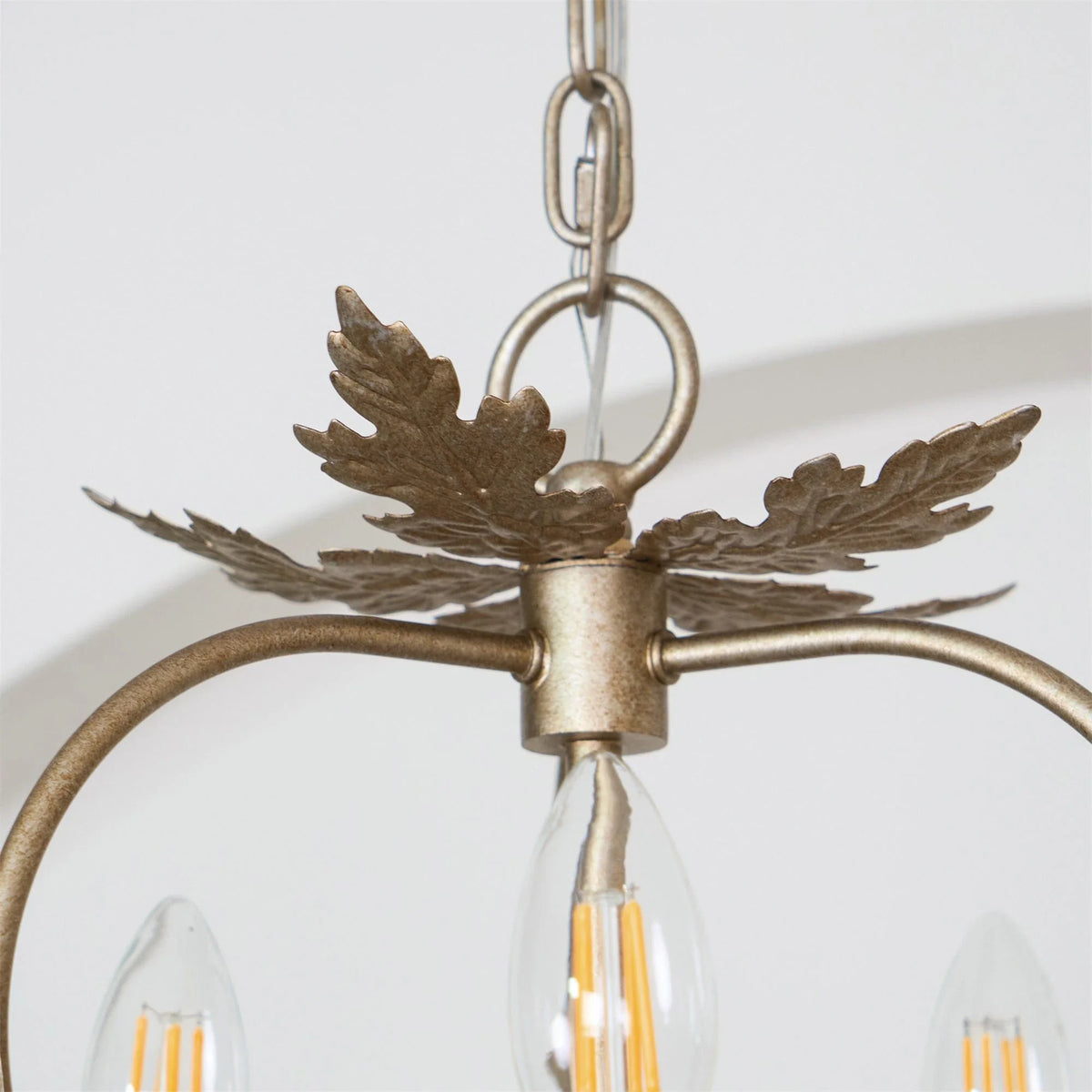 Leaf Chandelier in antique crystal for Dining Room by AUVIELIGHT