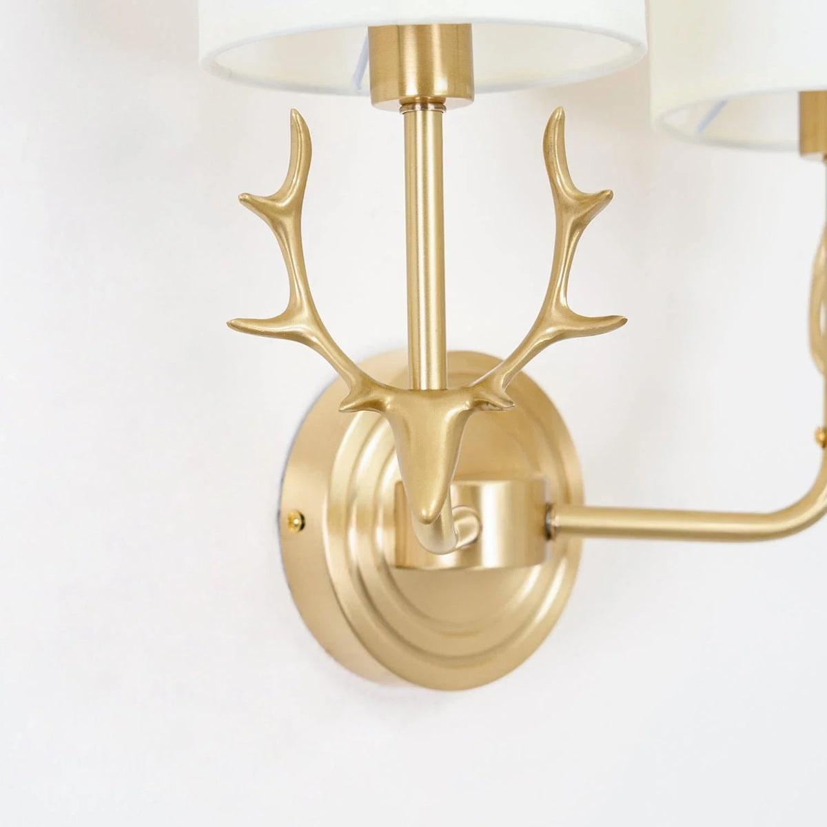 Antler Wall Sconce in brass for Hallway by AUVIELIGHT