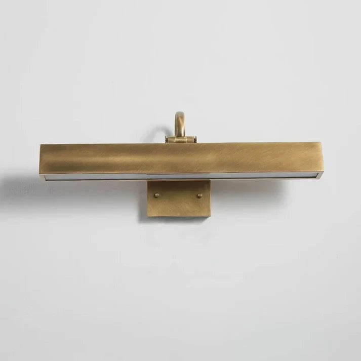Architectural Picture Light in antique brass for Living Room by AUVIELIGHT, L 60 × W 10 × H 19 cm / L 23.6″ × W 3.9″ × H 7.5″ / Antique Brass /