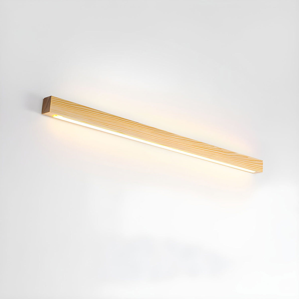Arlo Linear Wall Light in wood for Hallway by AUVIELIGHT