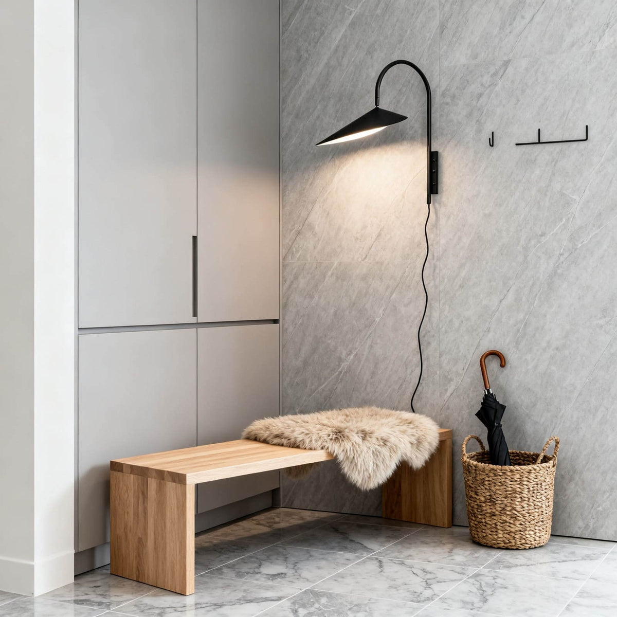 Arum Wall Sconce for Hallway by AUVIELIGHT