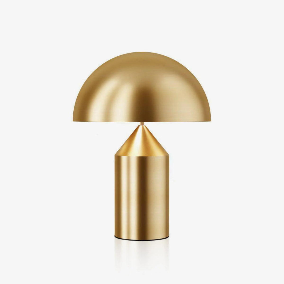 Atollo Table Lamp in metal for Living Room by AUVIELIGHT, Dia 25cm x H 35cm / ∅ 9.8″ x H 13.8″ / Copper / AU plug and 7 other sizes