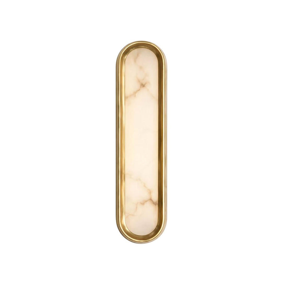Aura Arch Wall Sconce in alabaster for Hallway by AUVIELIGHT