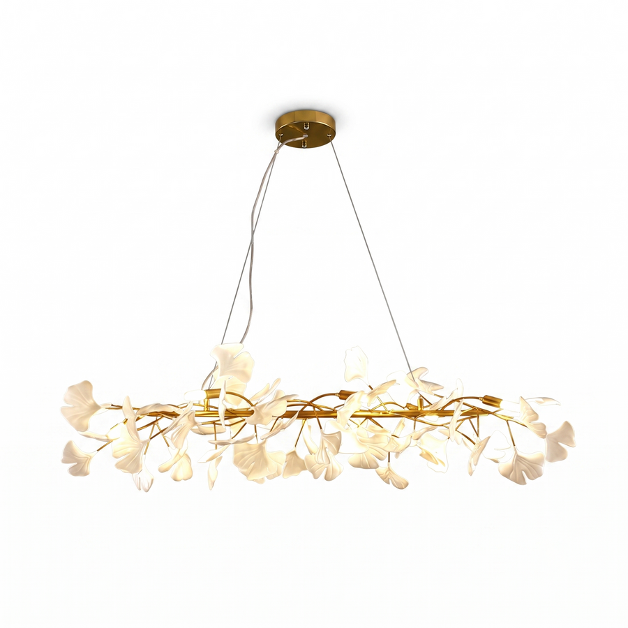 Aura Ginkgo Chandelier for Dining Room by AUVIELIGHT