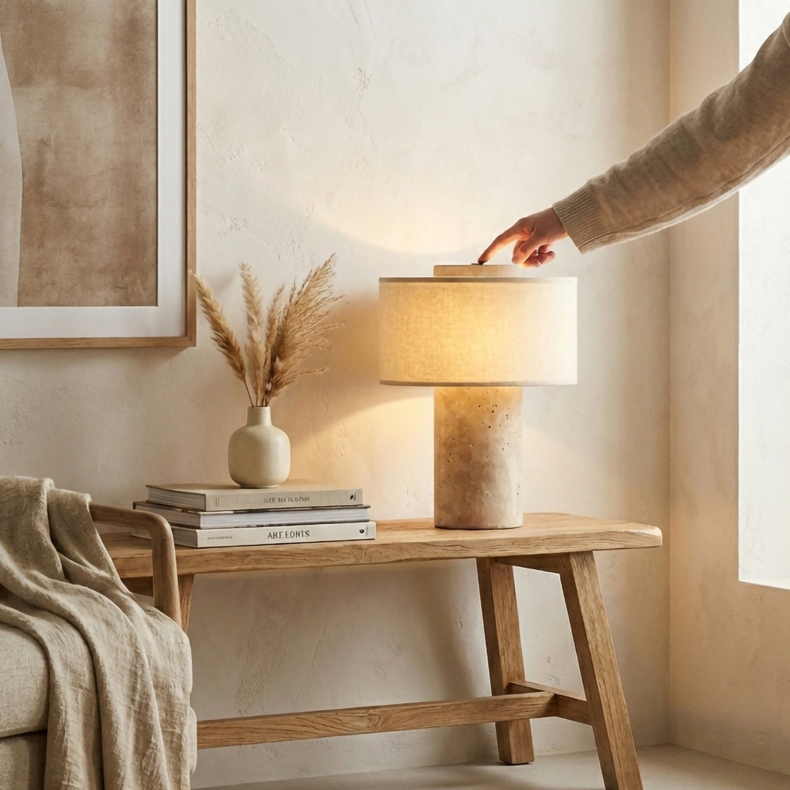Aurie Table Lamp for Living Room by AUVIELIGHT