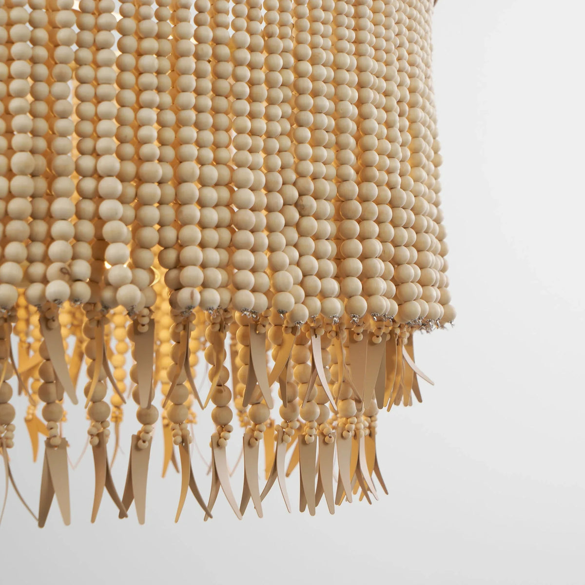 Fringe Beaded Chandelier for Dining Room by AUVIELIGHT