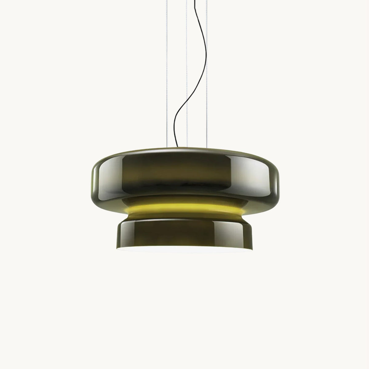 Bohemia Pendant Light for Kitchen Island by AUVIELIGHT, ∅ 15.7″ x H 8.3" / Dia 40cm x H 21cm / Green
