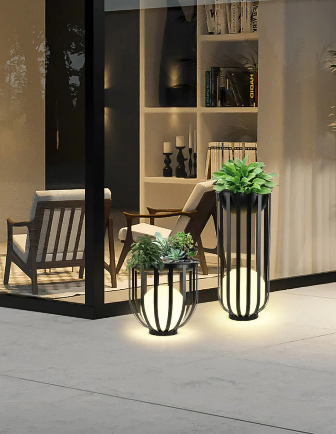 Bols Outdoor Wall Light for Patio by AUVIELIGHT